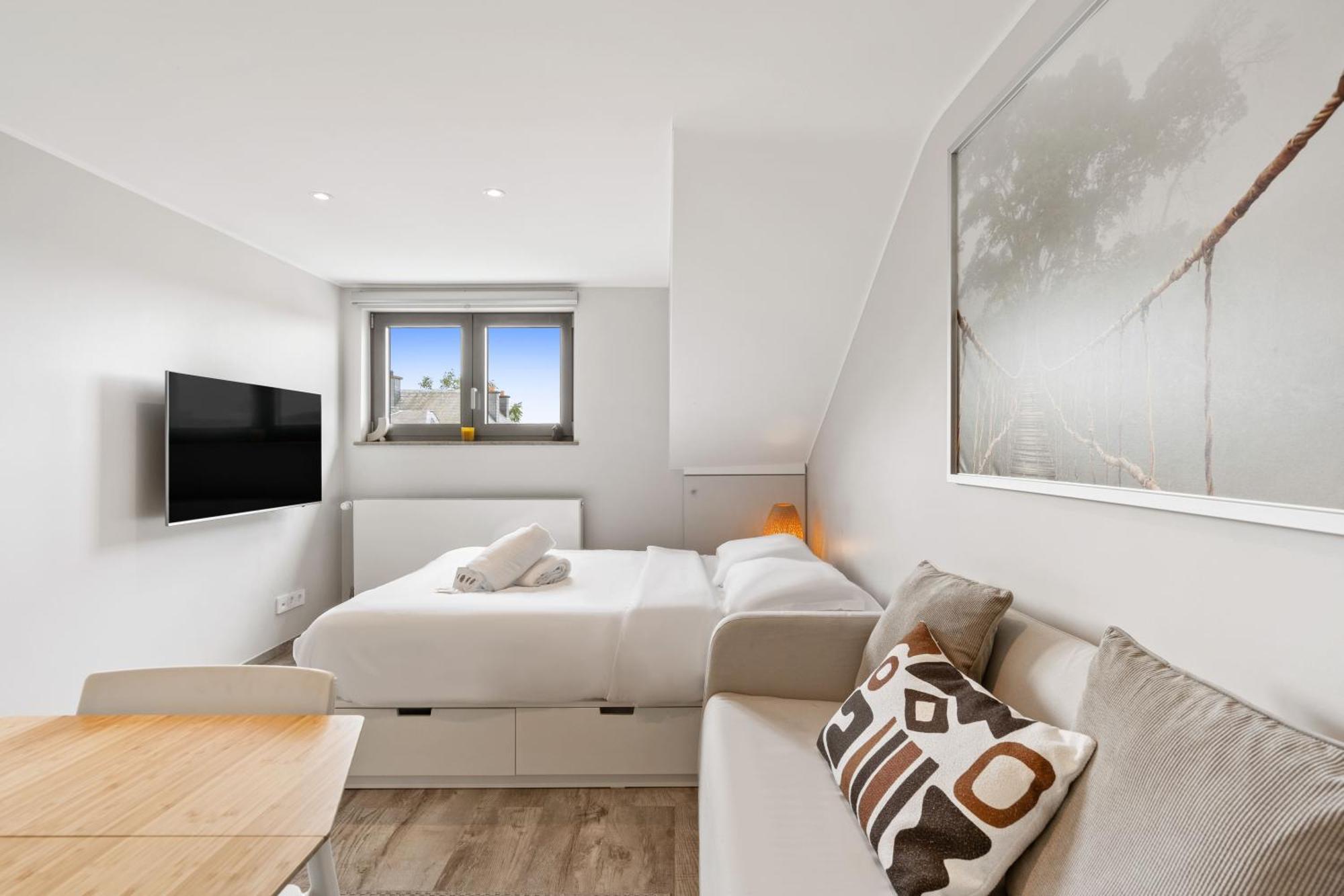 Modern Limpertsberg Studio Near City Center Lussemburgo Esterno foto